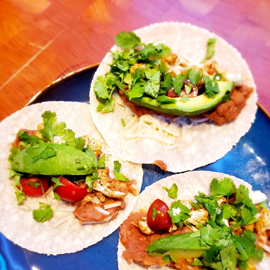 Healthy, Grain-free, Vegan Tacos