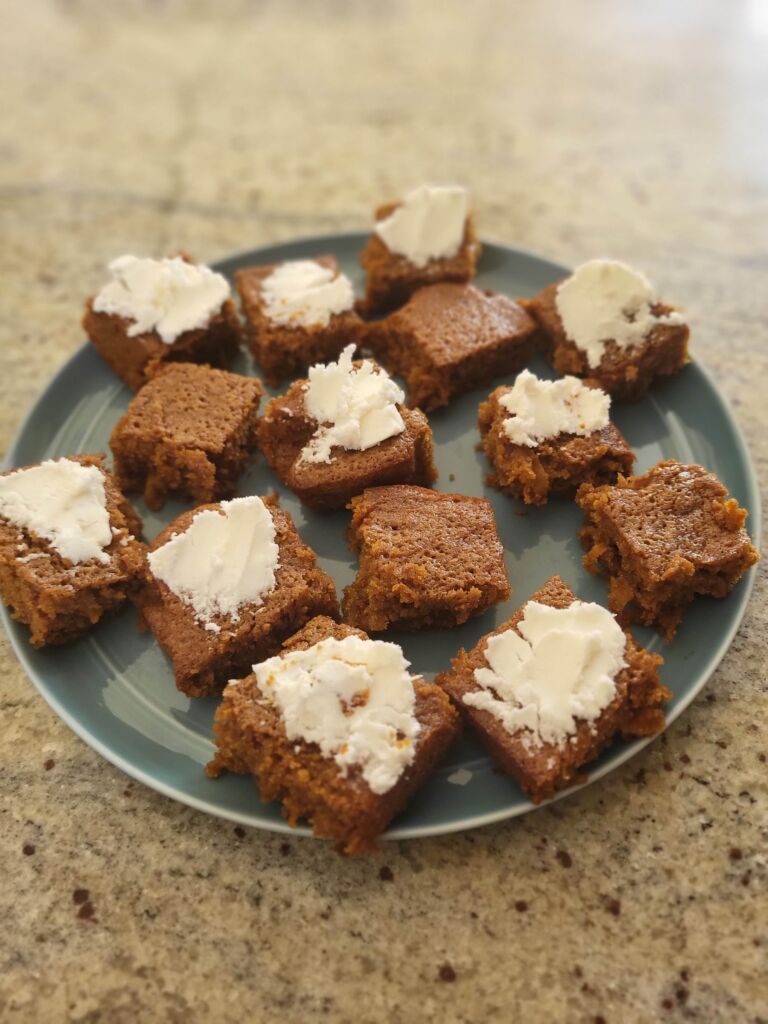 Carrot Cake Blondies