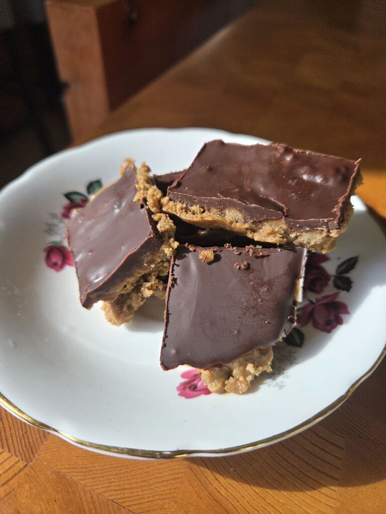 Chocolate Sunflower Butter Bars
